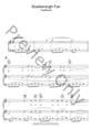 Scarborough Fair piano sheet music cover